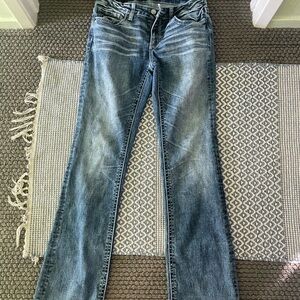 BKE Women's Boot Cut Jeans in Blue